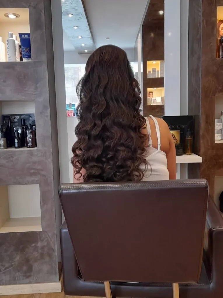 Extensions: Ergebnis im Salon